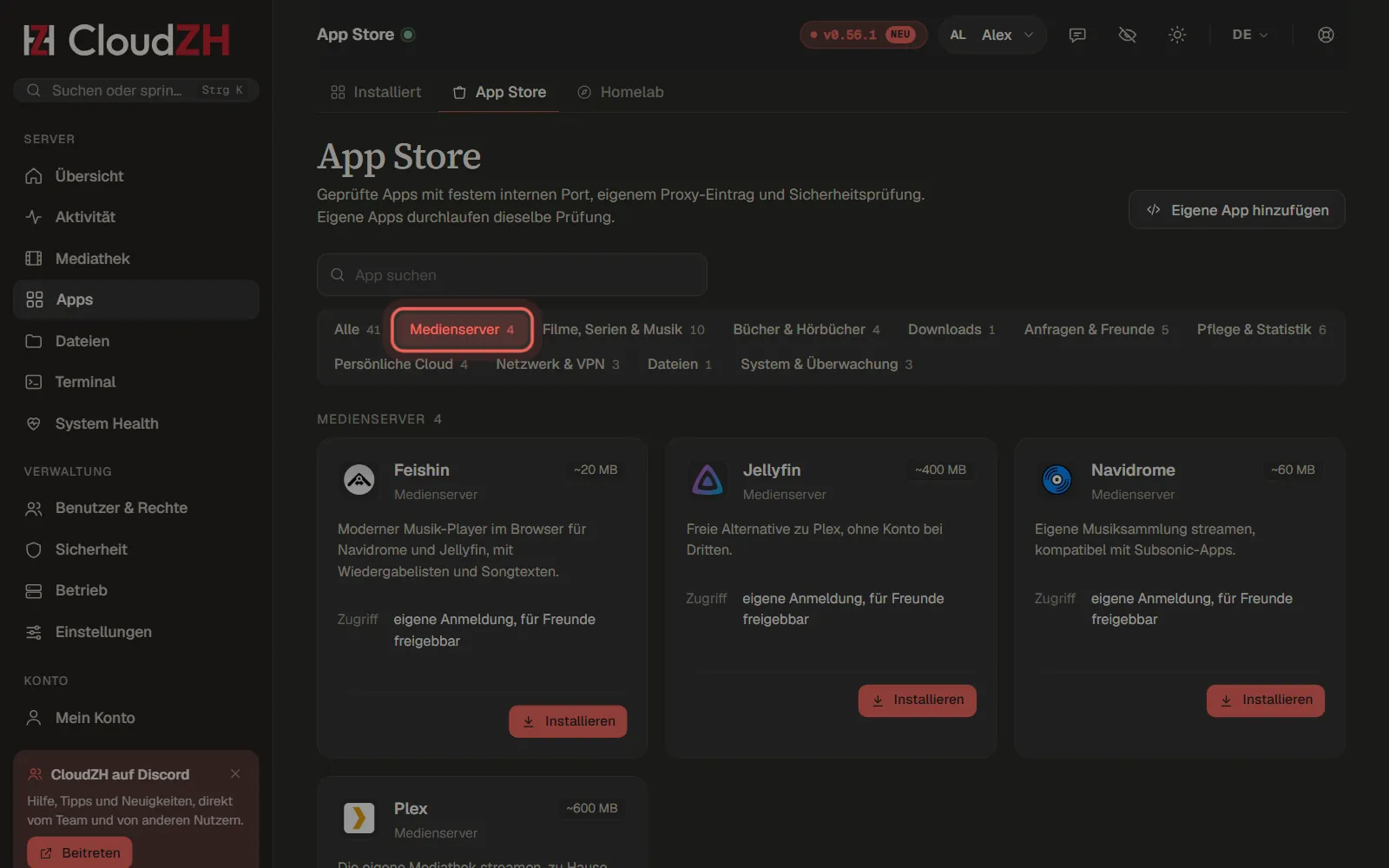 App Store öffnen