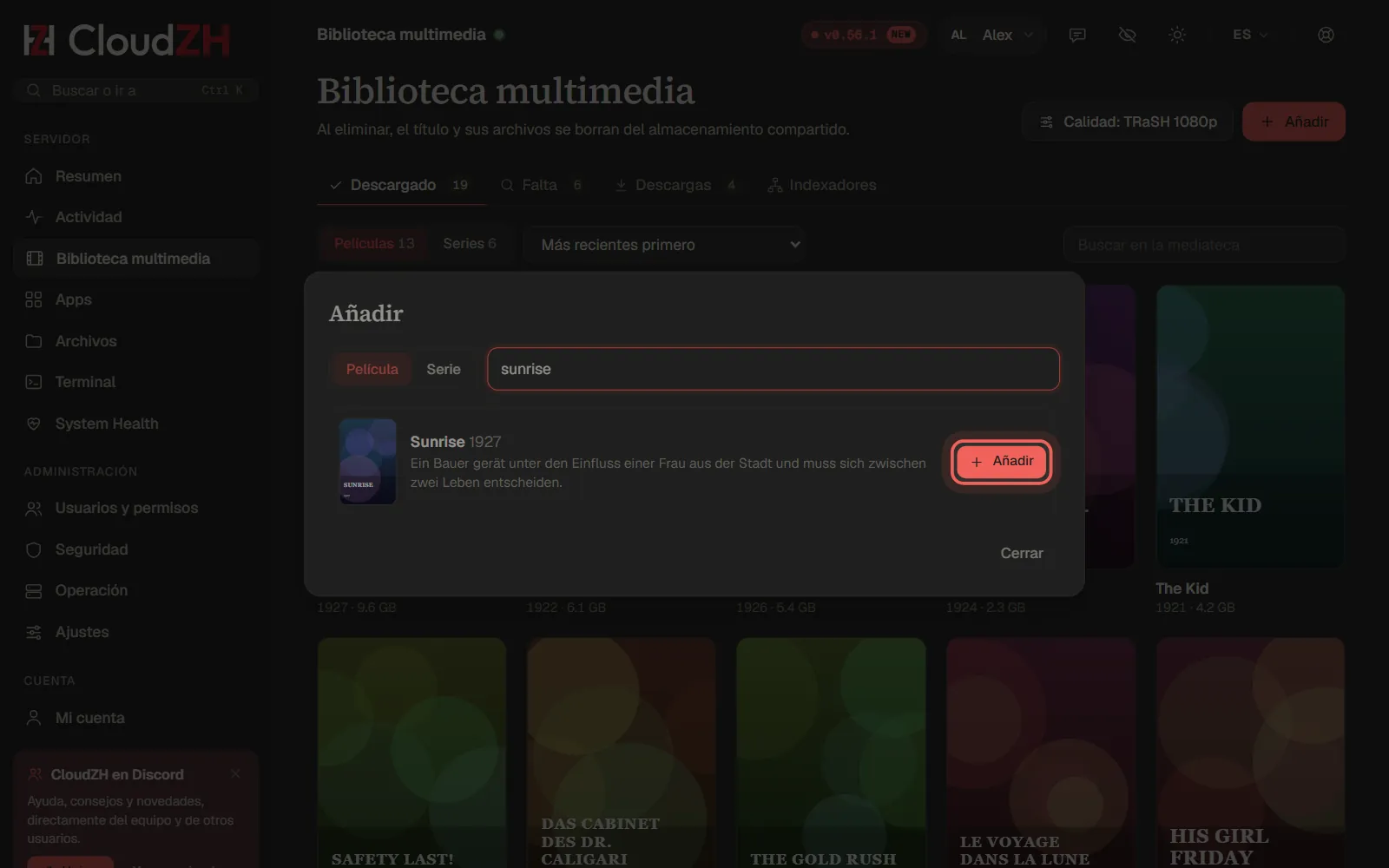 Busca y añade