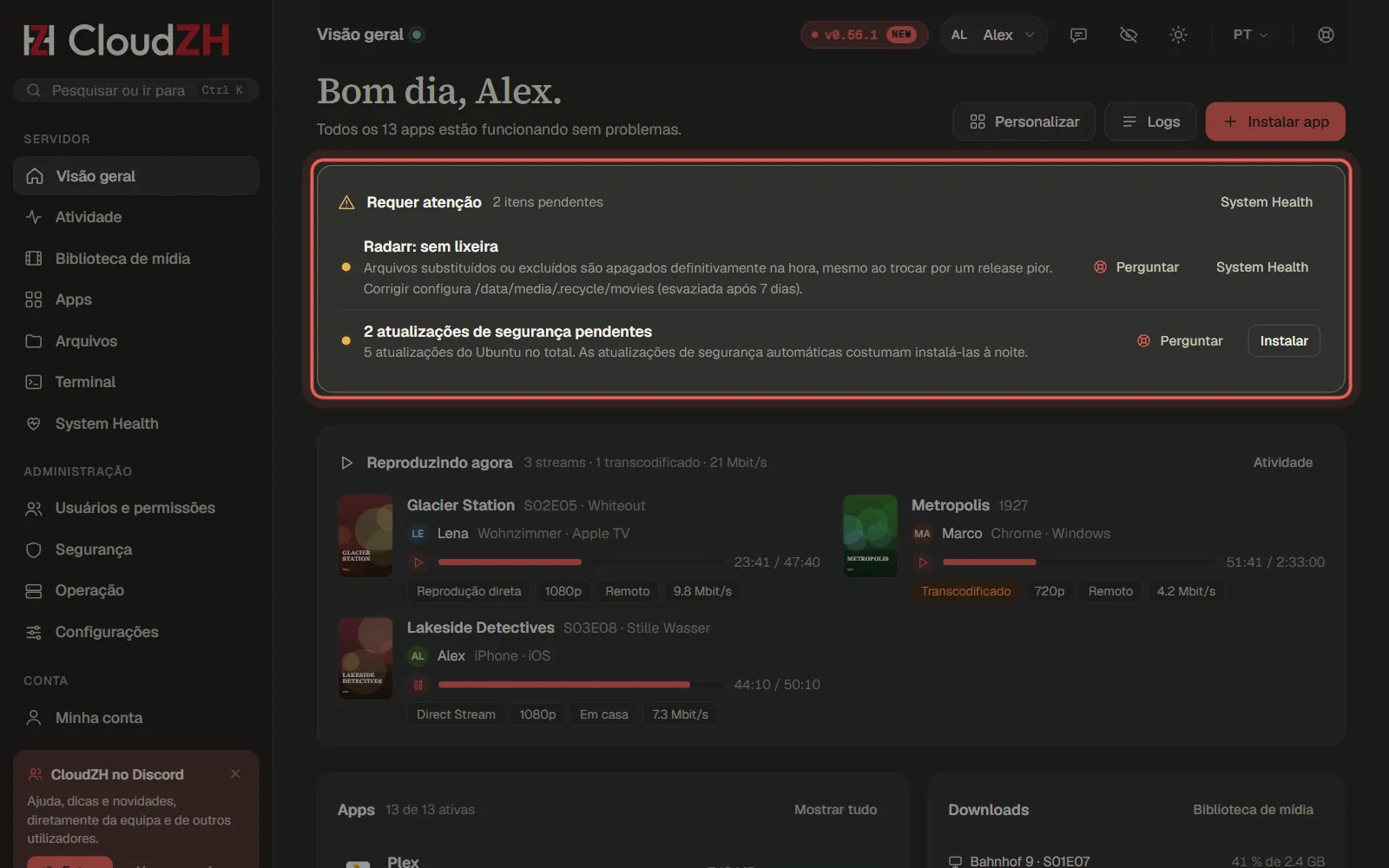 Comece pela visão geral